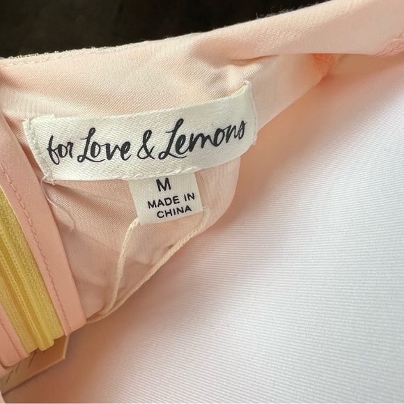 NWT For Love & Lemons “Blossom” Lace Maxi Dress Size M - Picture 6 of 7